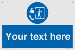 Custom Mandatory: Entry only with supervisor outside